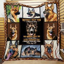 German Shepherd Quilt Blanket ABC07114044 and Home Decor