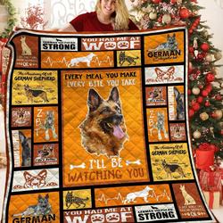German Shepherd Quilt Blanket Bbb281122Sm and Home Decor
