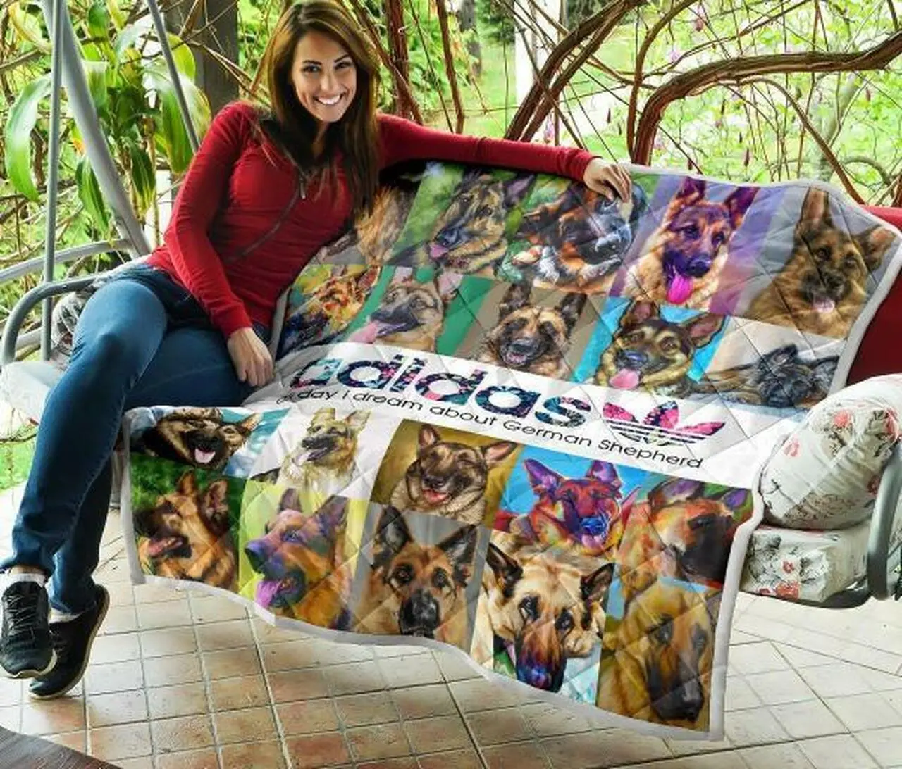 German Shepherd Quilt Blanket Beeqt5057 Quilt and Home Decor