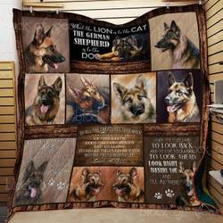German Shepherd Quilt Blanket DHC13122840VT and Home Decor