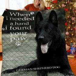 German Shepherd Quilt Idd and Home Decor
