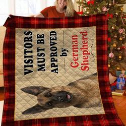 German Shepherd Quilt Idi and Home Decor