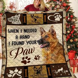 German Shepherd Quilt Ifq and Home Decor