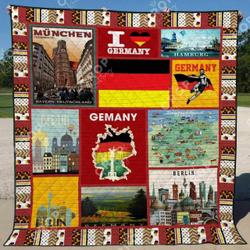 Germany 2 Blanket Th1307 Quilt and Home Decor