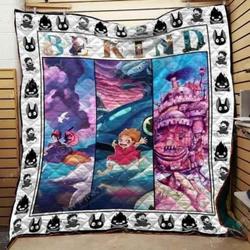 Ghibli Be Kind Blanket Th0907 Quilt and Home Decor