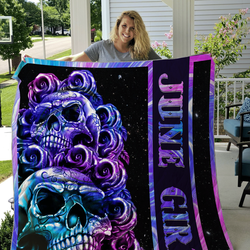 Gift For June Girl Quilt Ari Fuct3009 and Home Decor