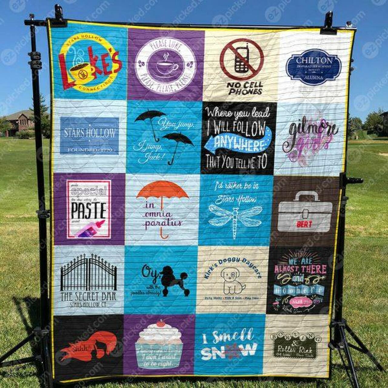 Gilmore Girls Quilt Blanket Lk08 Quilt and Home Decor