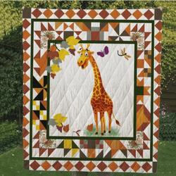 Giraffe Eat Love Pray Quilt Blanket Great Customized Blanket Gifts For Birthday Christmas Thanksgiving Perfect Gifts For Giraffe Lovers and Home Decor