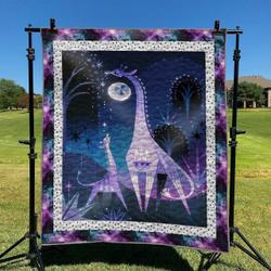 Giraffe Lovely High Moon DHCKL0909 Quilt Blanket and Home Decor