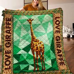 Giraffe Quilt Blanket C9B250307HD and Home Decor