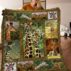 Giraffe Quilt Blanket C9B260305HD and Home Decor