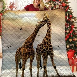 Giraffe Quilt Hmf and Home Decor