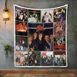 Girl Album Covers Quilt Blanket and Home Decor
