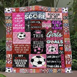 Girl Got Game Hur Quilt bf and Home Decor