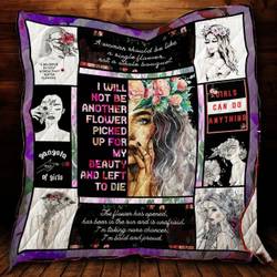 Girls Can Do Anything Quilt Blanket ABC07114191 and Home Decor