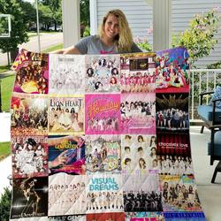 Girls Generation Quilt Blanket and Home Decor