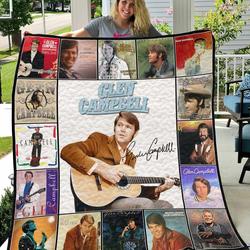 Glen Campbell Quilt-Blanket and Home Decor