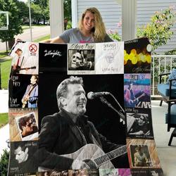 Glenn Frey 2 Quilt Blanket and Home Decor