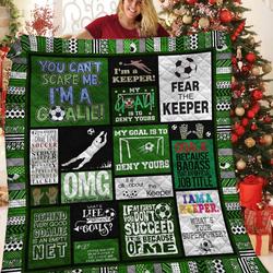 Goalkeeper Quilt Zro and Home Decor