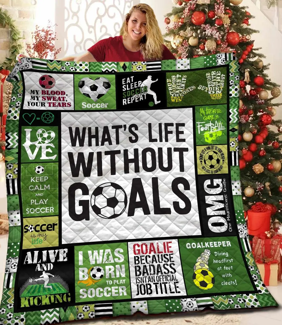 Goals Quilt Zqp and Home Decor