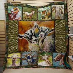 Goat Oh My Goat Quilt Blanket Dhc0201201206Td and Home Decor