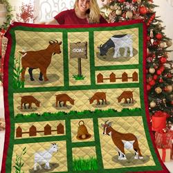 Goat Quilt Zns and Home Decor