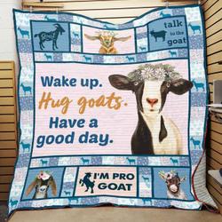 Goat Quilt Zpb and Home Decor