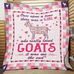 Goat Quilt Zpg and Home Decor