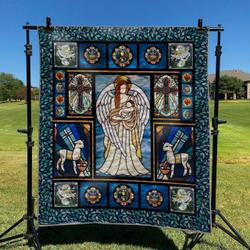 God 02 DHCLD0909 Quilt Blanket and Home Decor