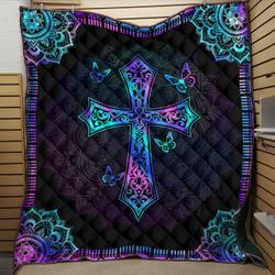 God KJ15 NTTH011298 3D Customized Quilt and Home Decor