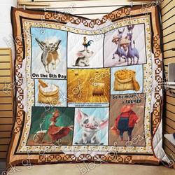 God Made A Farmer Blanket Kc1707 Quilt and Home Decor