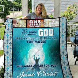 God Split The Sea Clh1610017Q Quilt Blanket and Home Decor