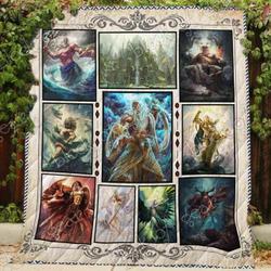 Gods Of Ancient Greece Blanket Kc1707 Quilt and Home Decor