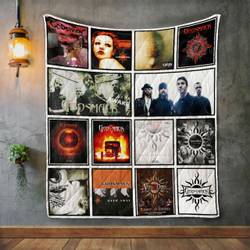 Godsmack 2 Album Covers Quilt Blanket and Home Decor