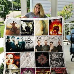 Godsmack Albums Quilt Blanket Ver14 and Home Decor
