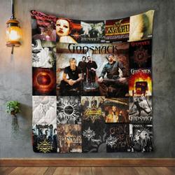 Godsmack Quilt Blanket and Home Decor