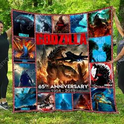 Godzilla H89 - Quilt and Home Decor