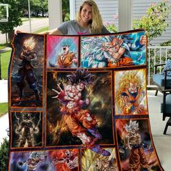Goku Quilt Blanket Beeq5002  Quilt and Home Decor