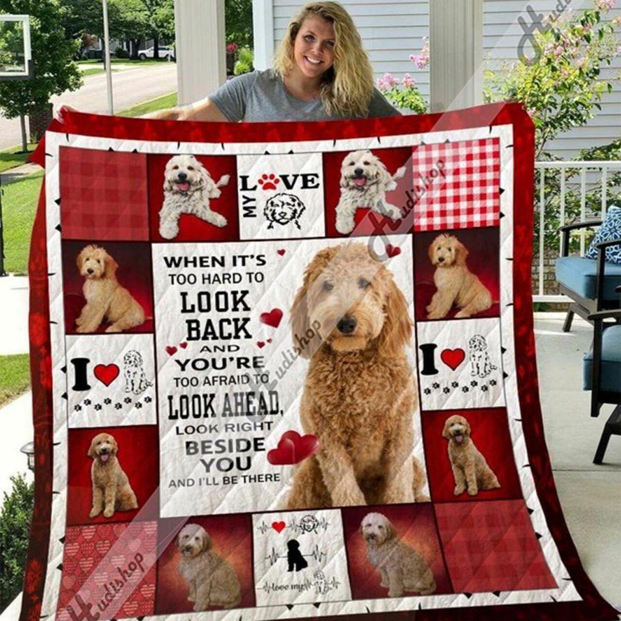 Golden Doodle O Quilt Dr and Home Decor