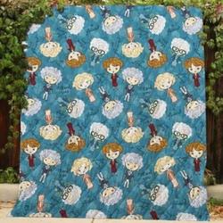 Golden Girls 2  Quilt Blanket and Home Decor