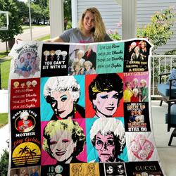 Golden Girls 3D Personalized Customized Quilt Blanket 2011 and Home Decor