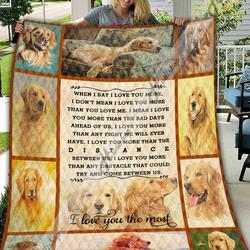 Golden Retriever Dogs Premium N Quilt Neo and Home Decor