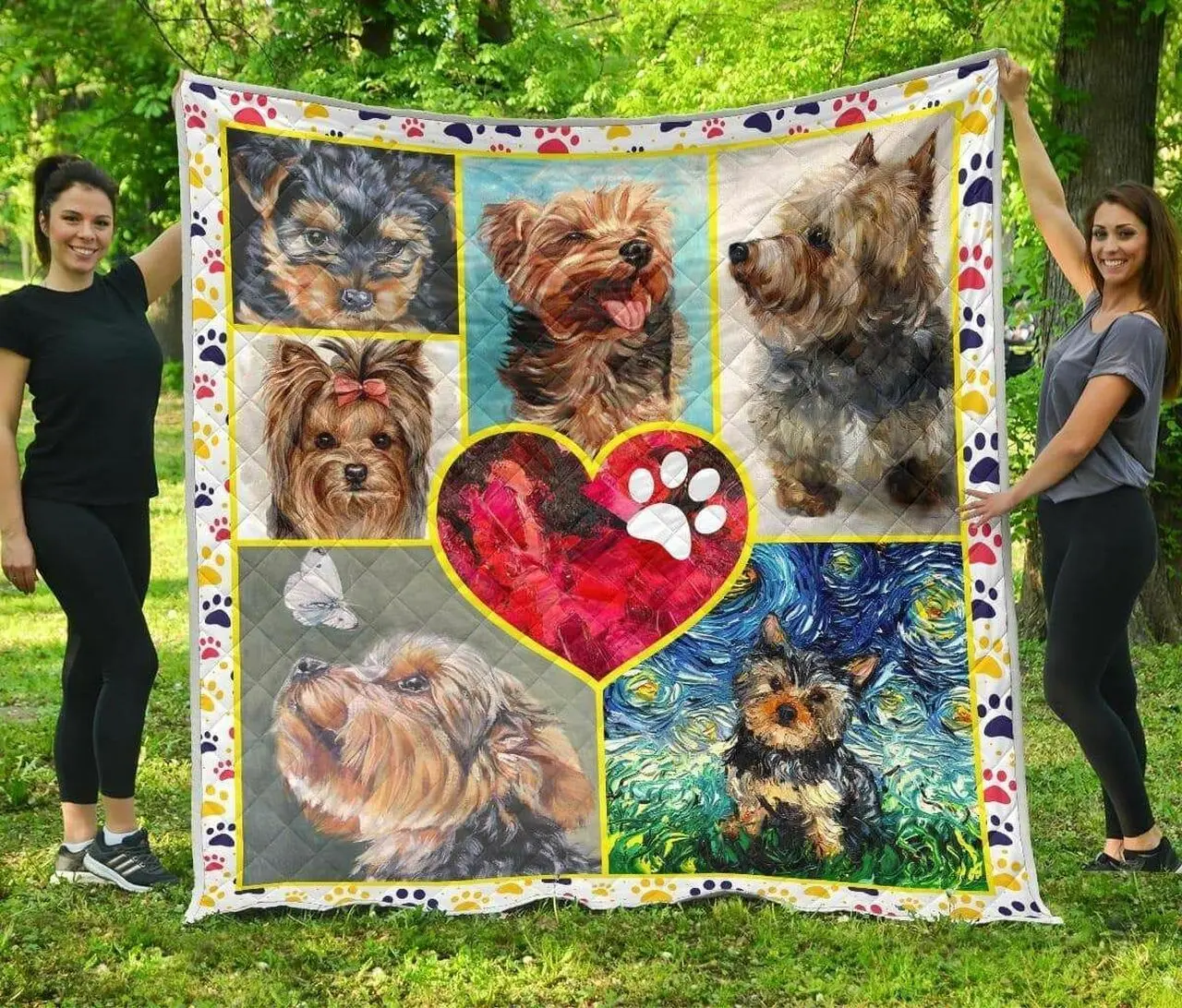 Golden Retriever Fix My Heart Better U Quilt Fg and Home Decor