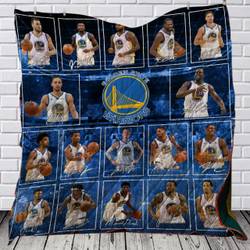 Golden State Warriors Quilt Blanket Bs1004 and Home Decor