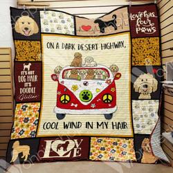 Goldendoodle Quilt Lpd and Home Decor