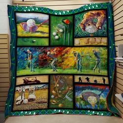 Golf 1 Quilt and Home Decor