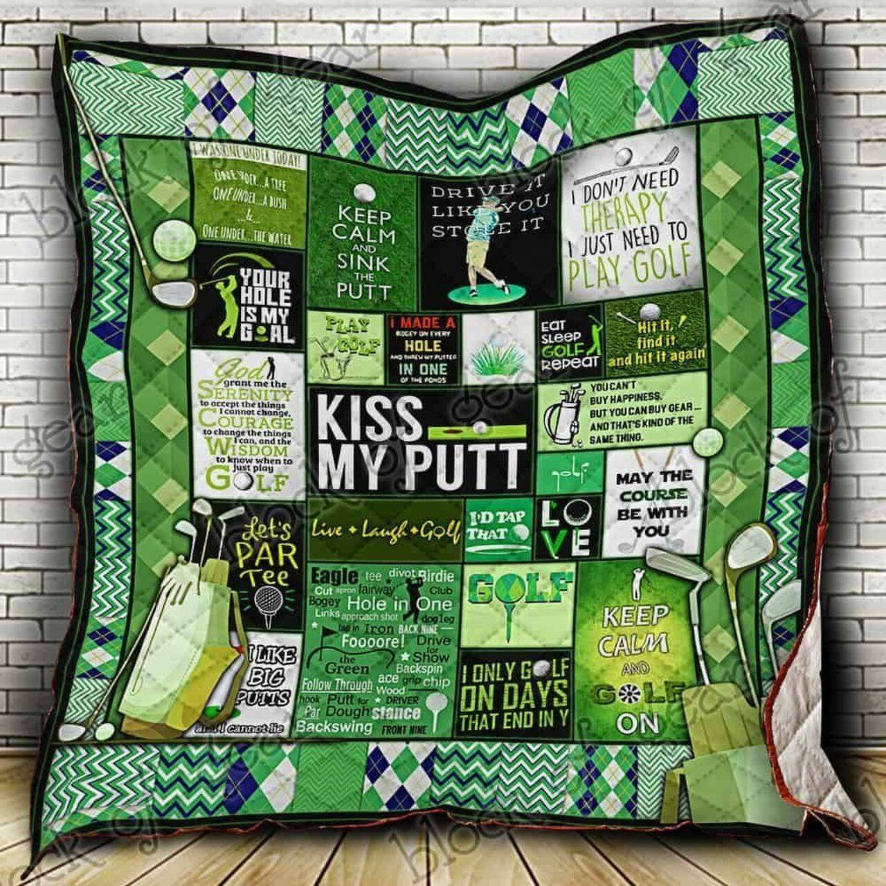 Golf Cl19100375Mdq Quilt Blanket and Home Decor