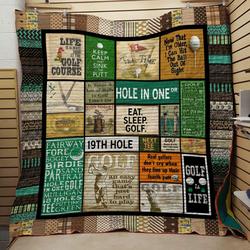 Golf Is Life Quilt and Home Decor