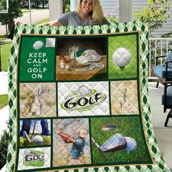 Golf Lover Quilt Tno and Home Decor