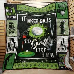 Golf Quilt Blanket Dhc03021240Td and Home Decor